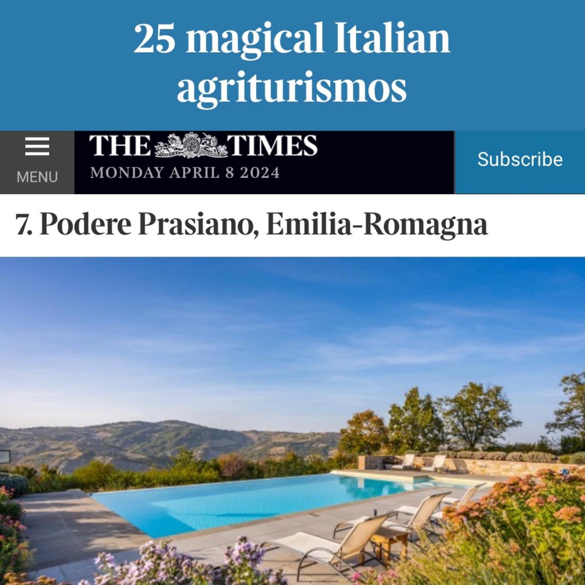 Agriturismo Podere Prasiano Marano sul Panaro Exteriör bild
